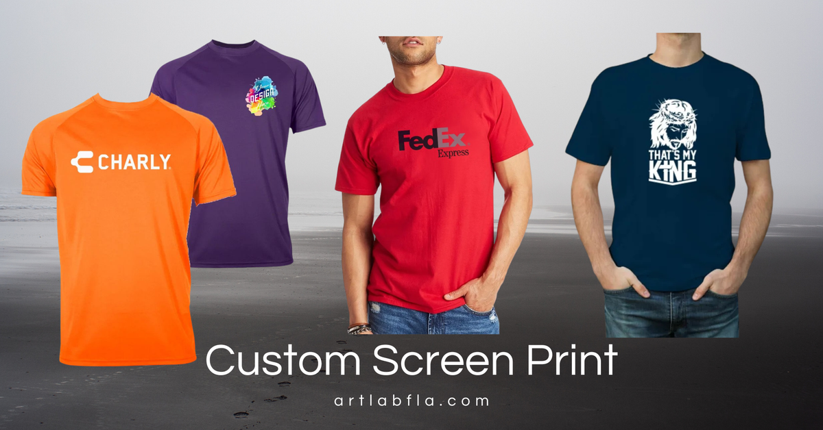 Why Custom Screen Printing Is a Smart Choice for Your Brand? – ArtLab